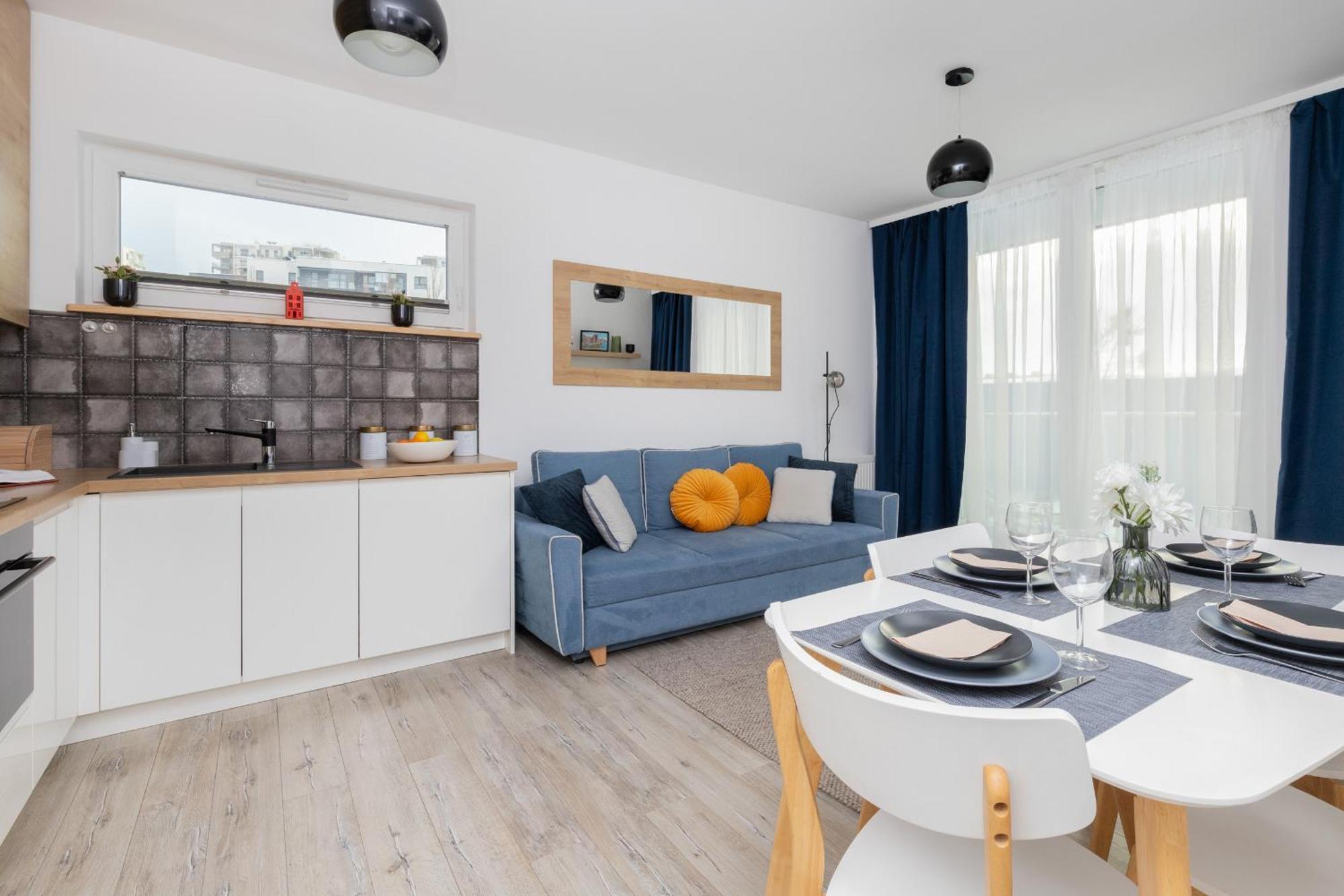 Solvo Apartment With Balcony & Parking Gdansk Przymorze By Noclegi Renters Bagian luar foto